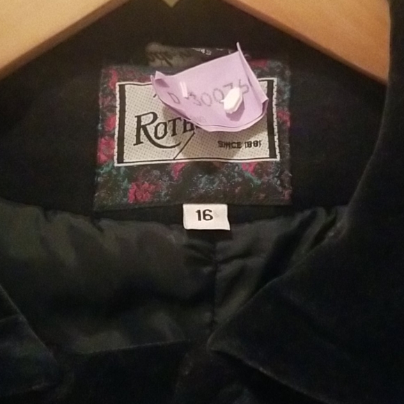 Rothschild girls coat sz 16 Navy EUC - Picture 5 of 17